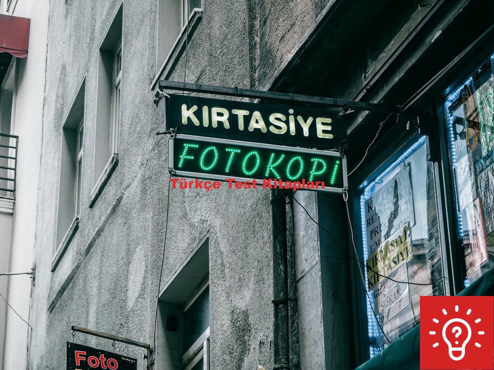 Türkçe Test Kitapları