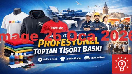 Kurumsal ve Promosyon İçin Profesyonel Toptan Tişört Baskı