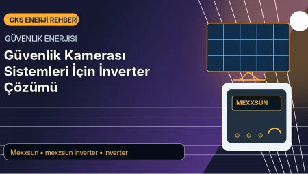 Güvenlik Kamerası Sistemleri İçin İnverter Çözümü
