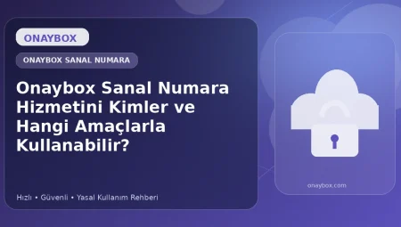 Onaybox Sanal Numara Hizmetini Kimler ve Hangi Amaçlarla Kullanabilir?